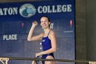 Maddy Morrison  Wheaton College Women's diver Maddy Morrison competes against Babson College, January 11, 2020. - Photo By: KEITH NORDSTROM : Wheaton, Swimming, Maddy Morrison